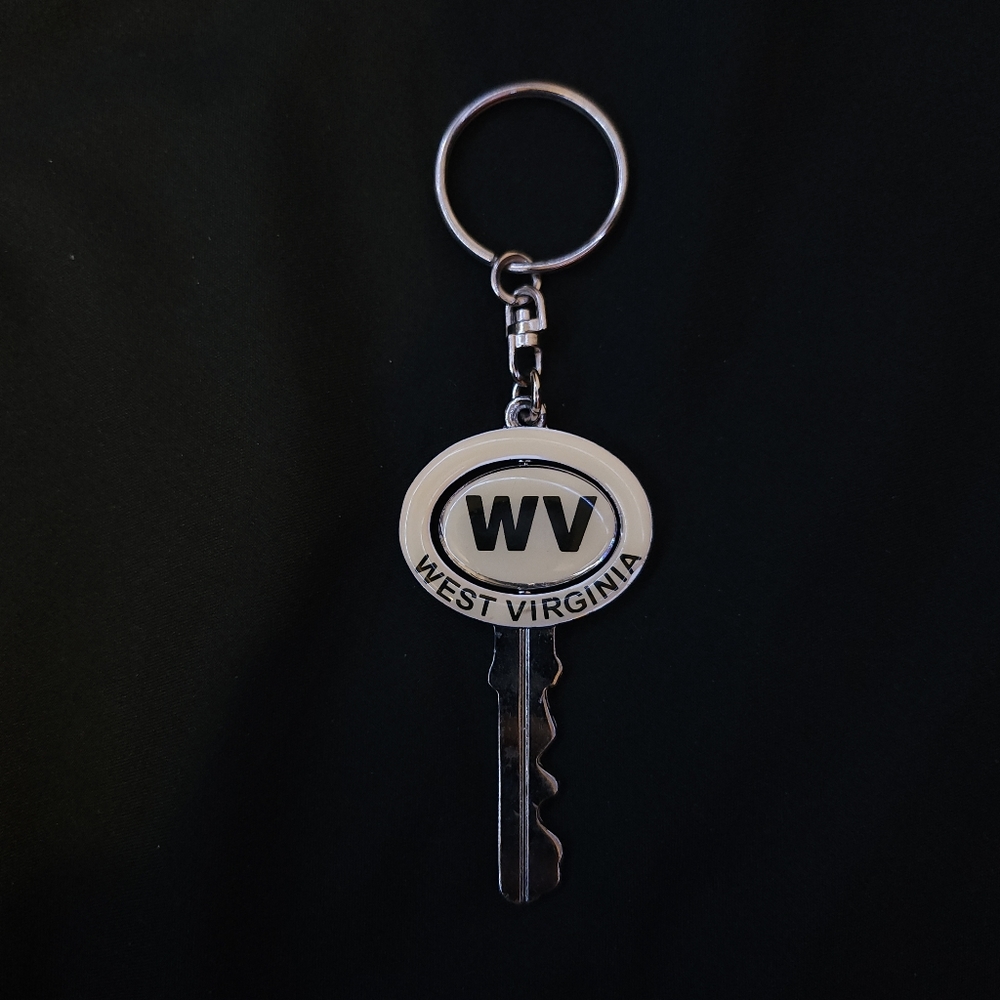 West Virginia Key Key Chain